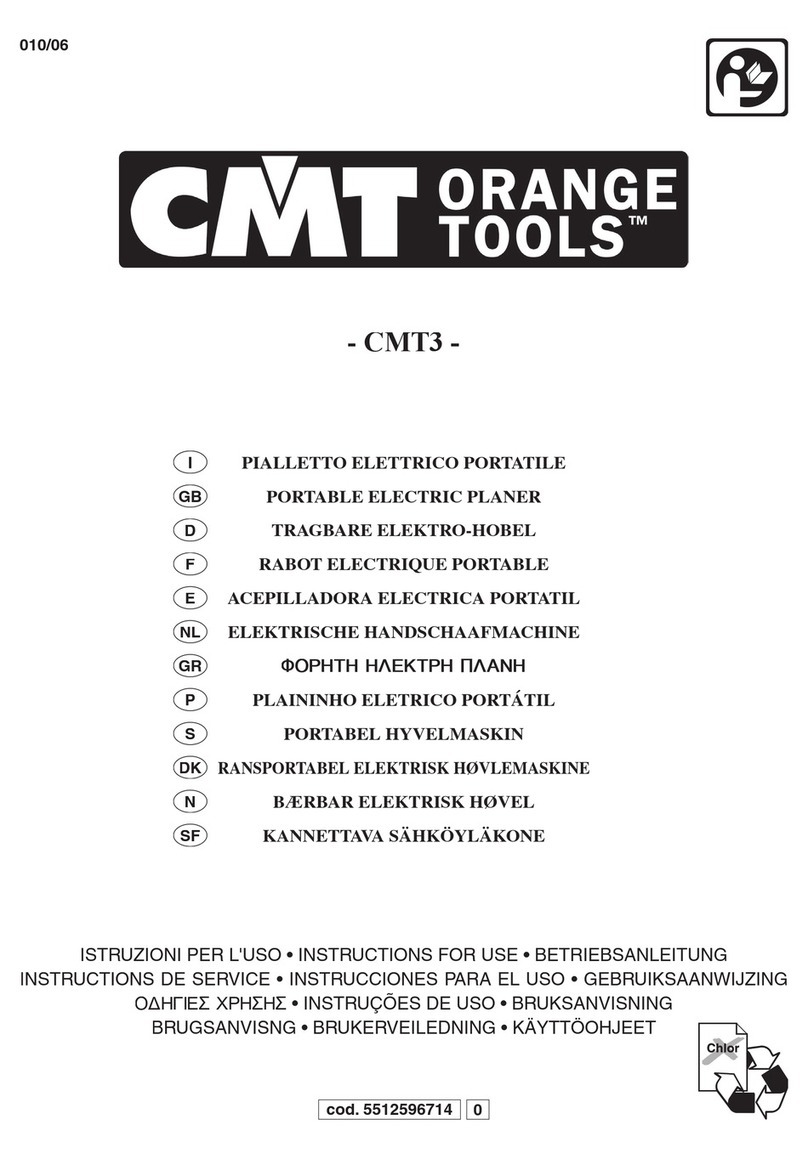 CMT ORANGE TOOLS CMT3 Instructions for use
