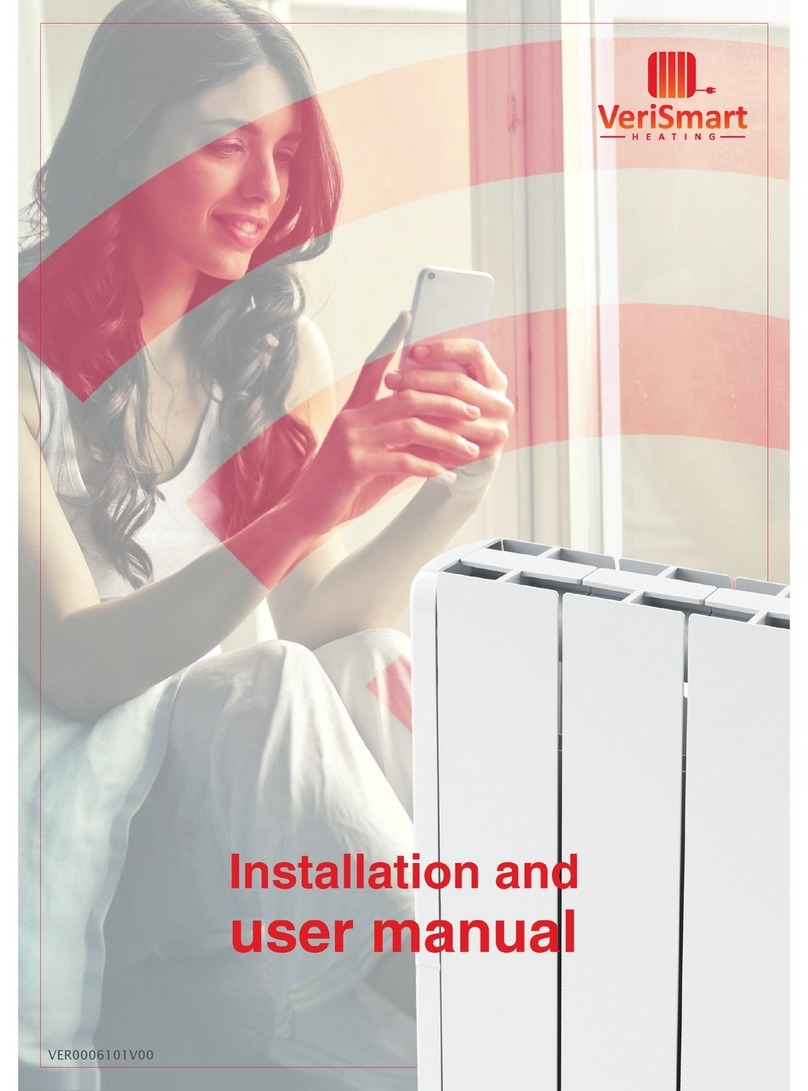 VeriSmart EcoWifi 750W Installation and user manual