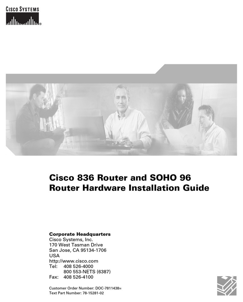 Cisco 836 Manual