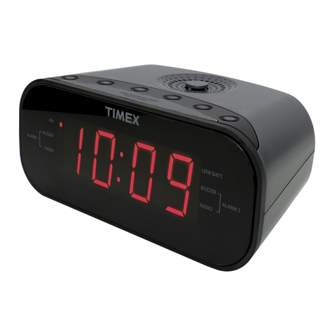 Timex T231 User manual
