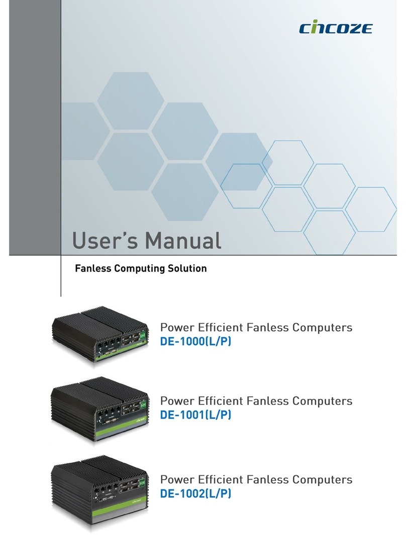 Cincoze DE-1000 user manual