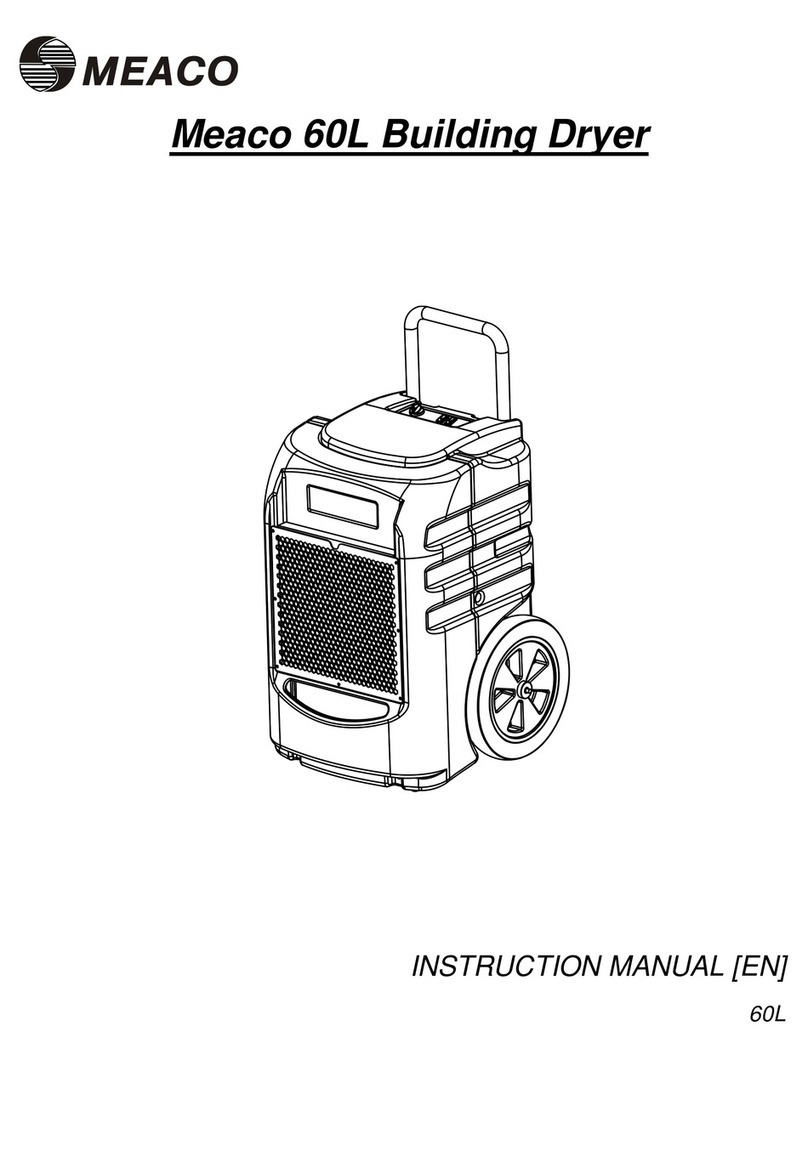 Meaco 60L instruction manual