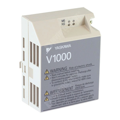 YASKAWA PROFINET V1000 User manual YASKAWA PROFINET V1000 User manual