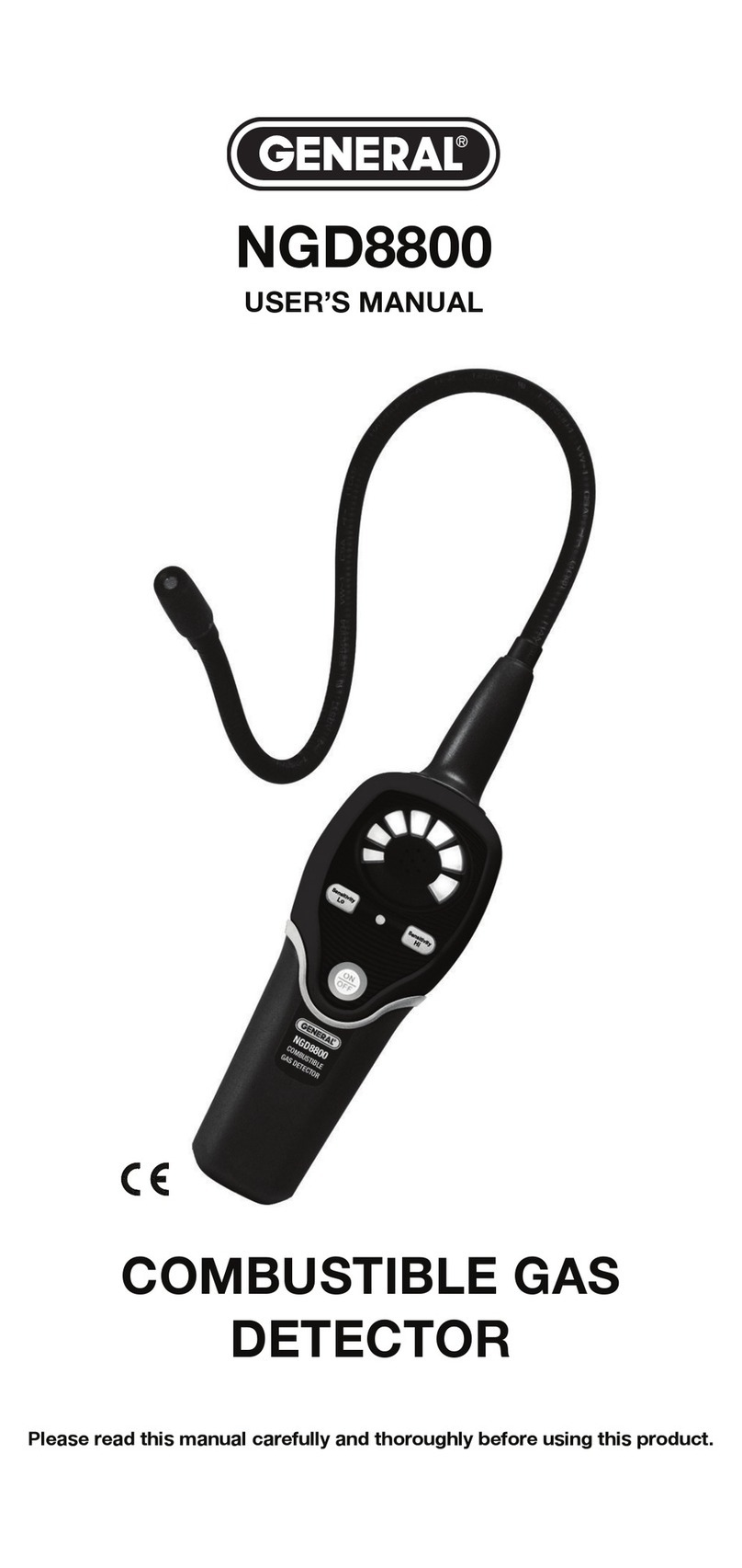 General NGD8800 User manual
