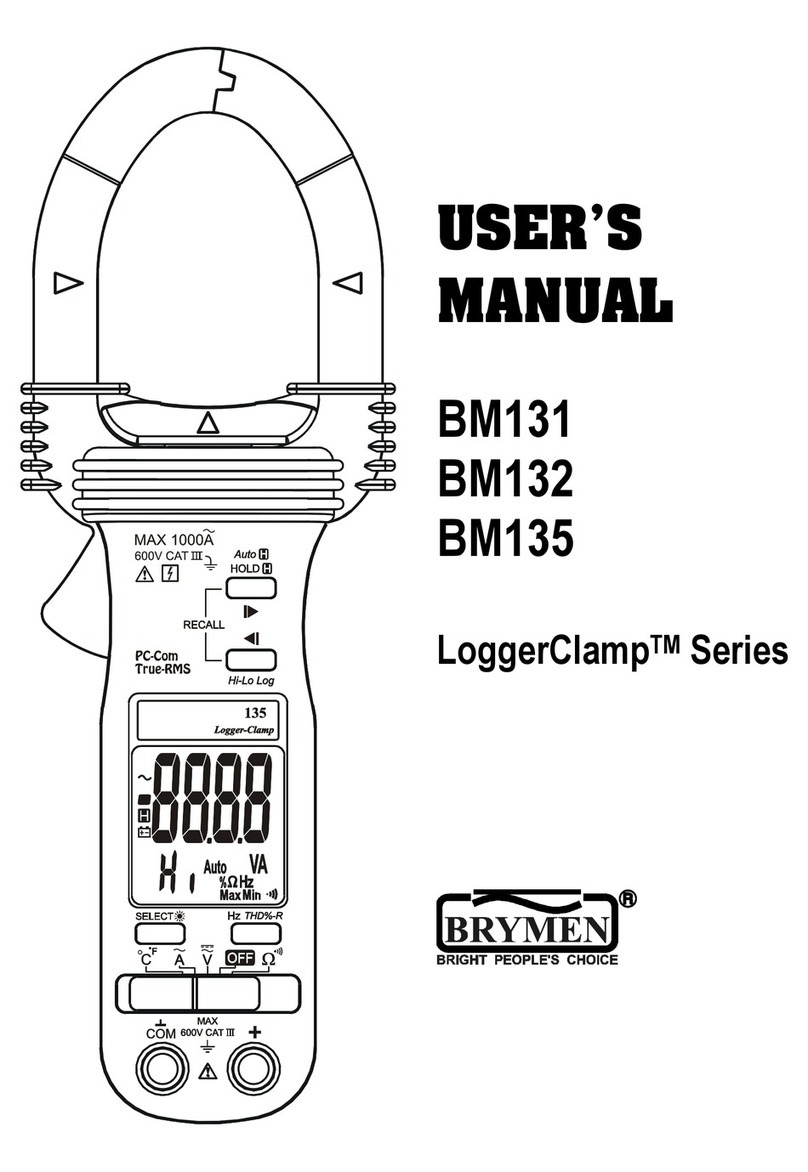 Brymen BM131 user manual