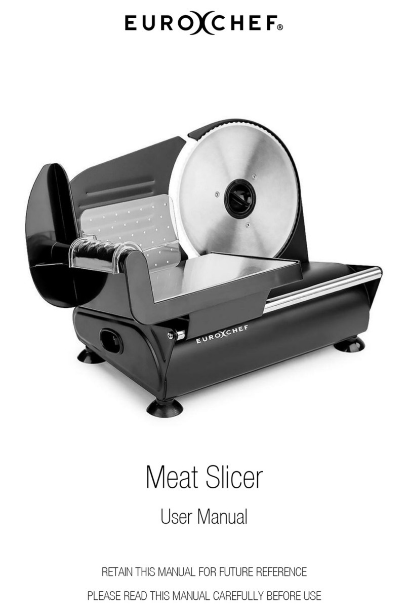 Euro Chef COKSLCEUCA2RD user manual