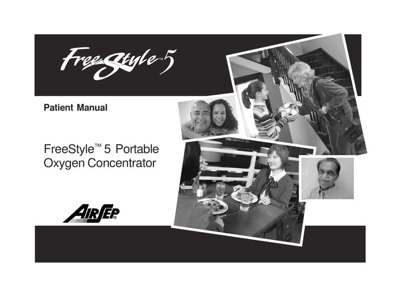 AirSep FreeStyle 5 Patient manual
