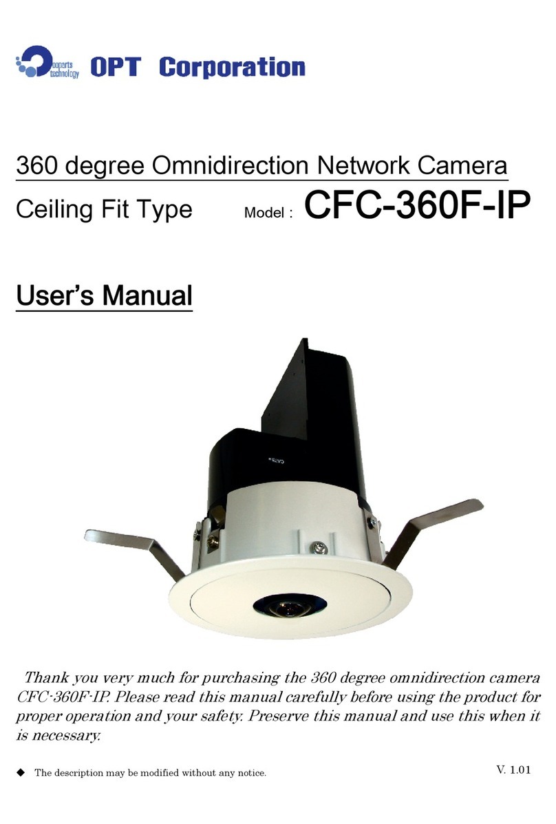 OPT Corporation CFC-360F-IP user manual OPT Corporation CFC-360F-IP user manual