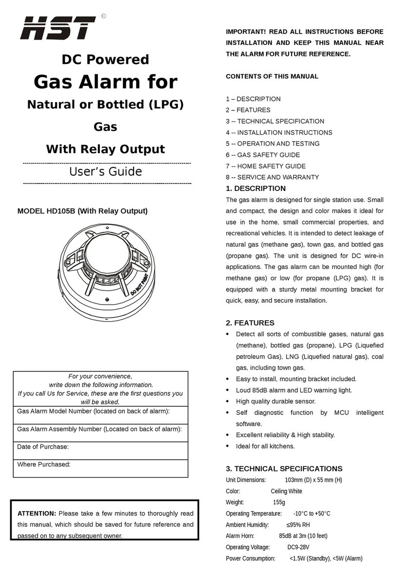 HST HD105B user guide