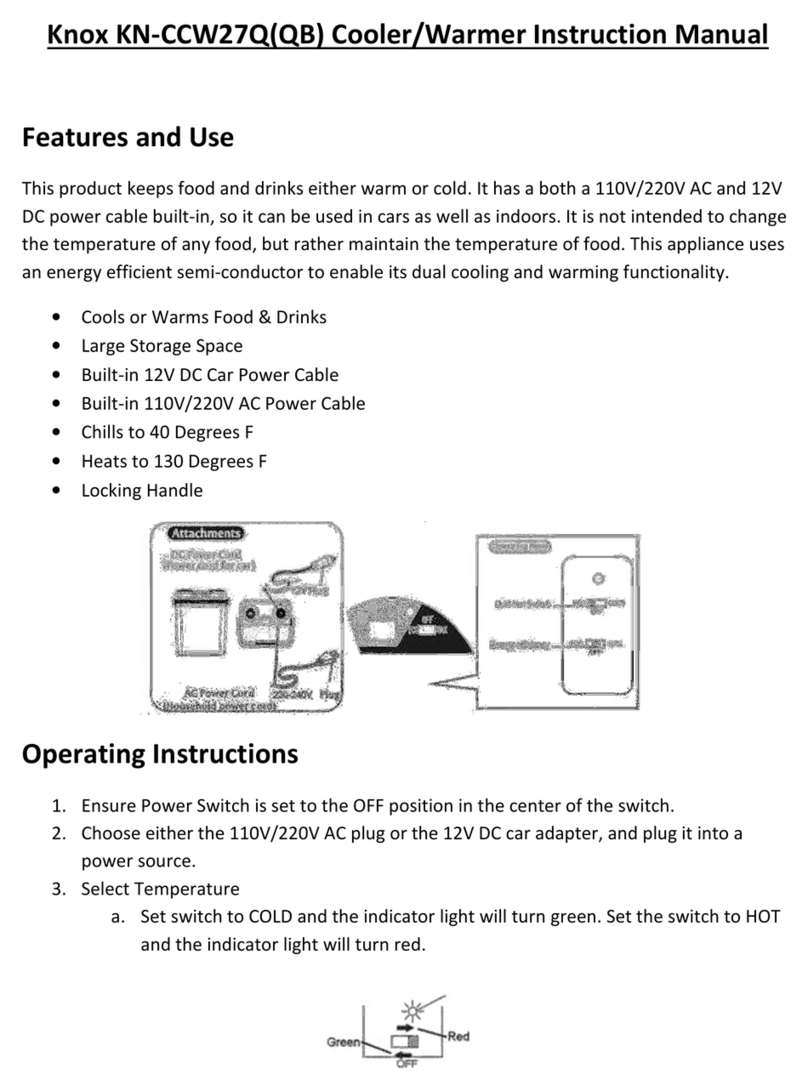 Knox KN-CCW27Q instruction manual