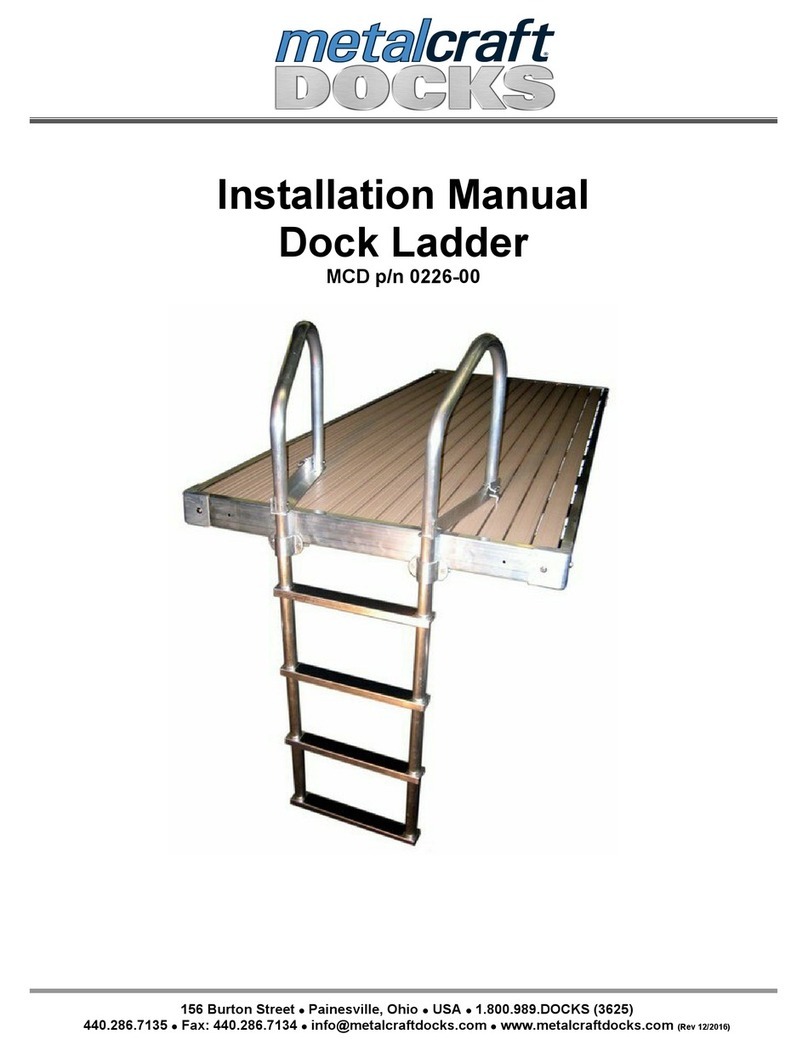 Metalcraft 0226-00 installation manual
