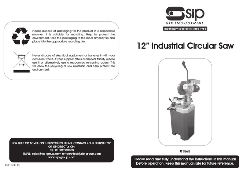 SIP 01565 User manual