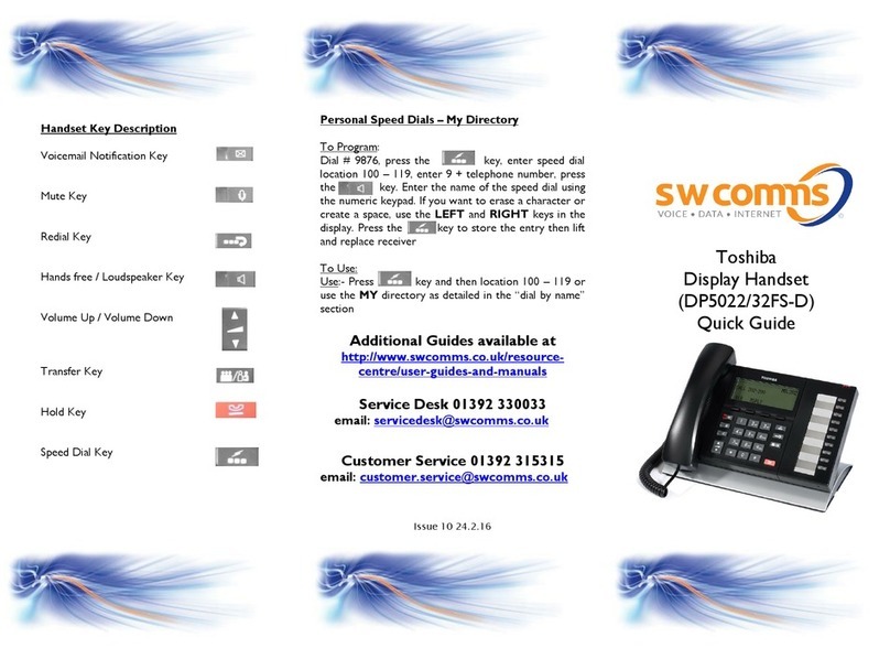 Toshiba DP5032FS-D quick guide