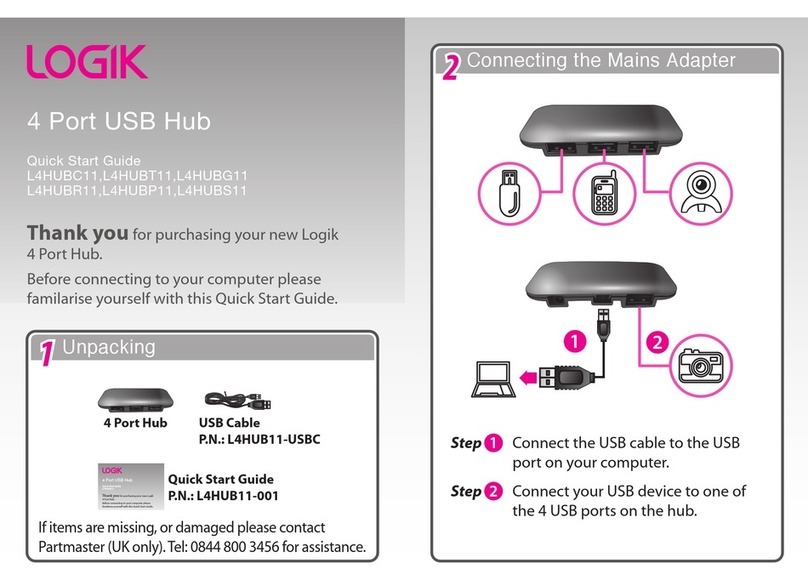 Logik L4HUBC11 User manual