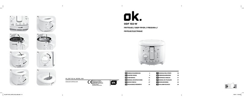 O.K. ODF 102-W user manual