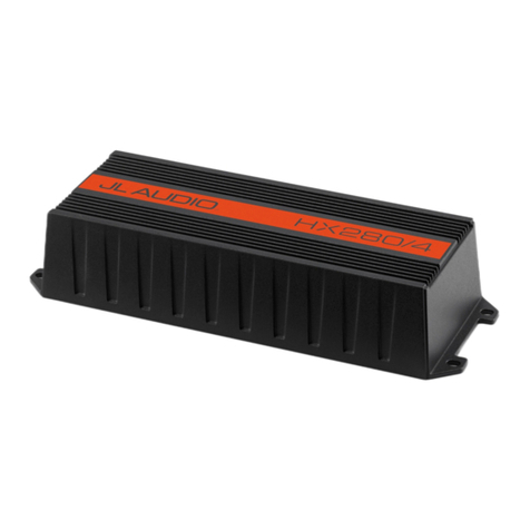 JL Audio HX280/4 User manual