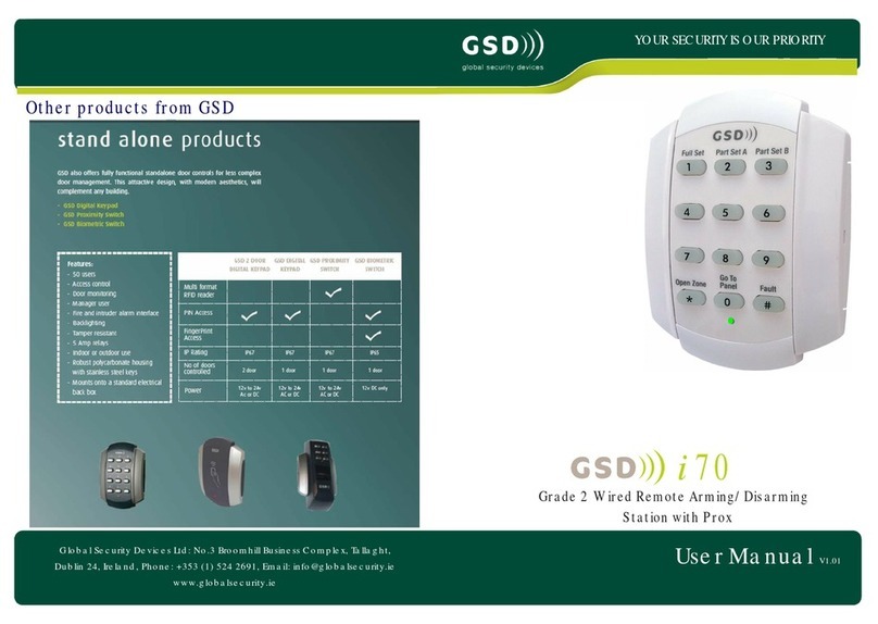 GSD i70 user manual
