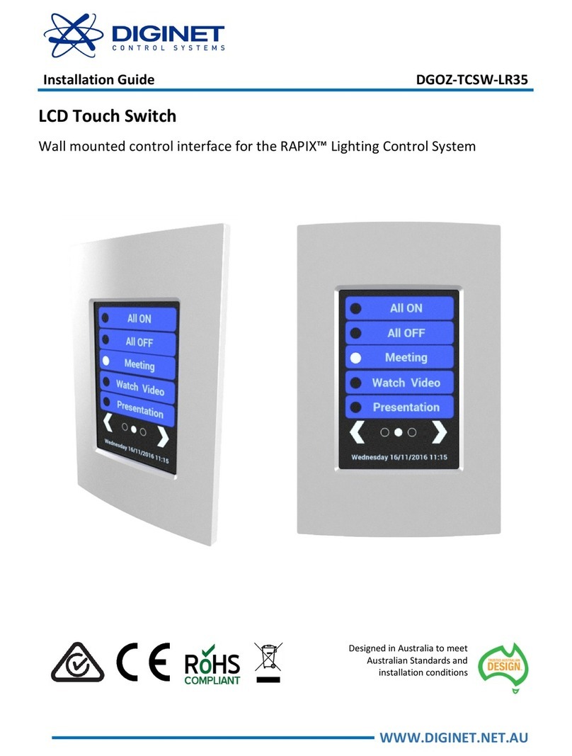 Diginet DGOZ-TCSW-LR35 installation guide