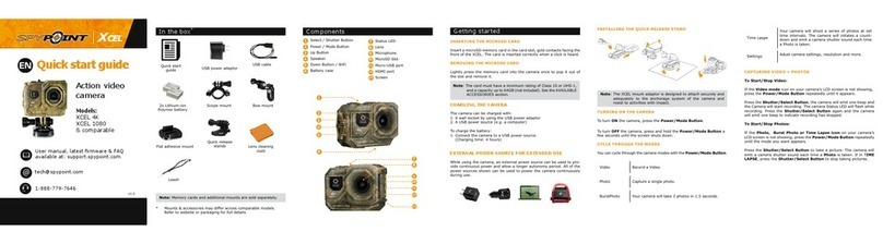 Spypoint XCEL 4K quick start guide