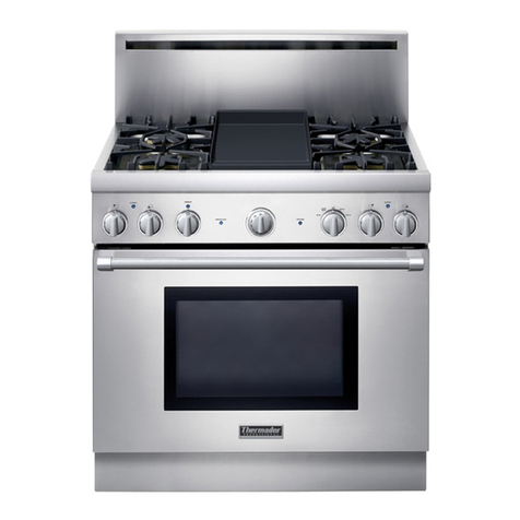 Thermador PRL304EG User manual