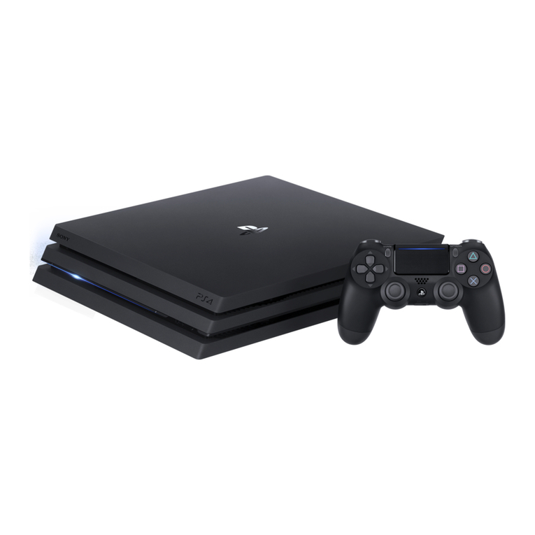 Sony PLAYSTATION 4 PRO User manual