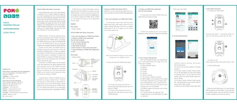Pomo KT01S manual