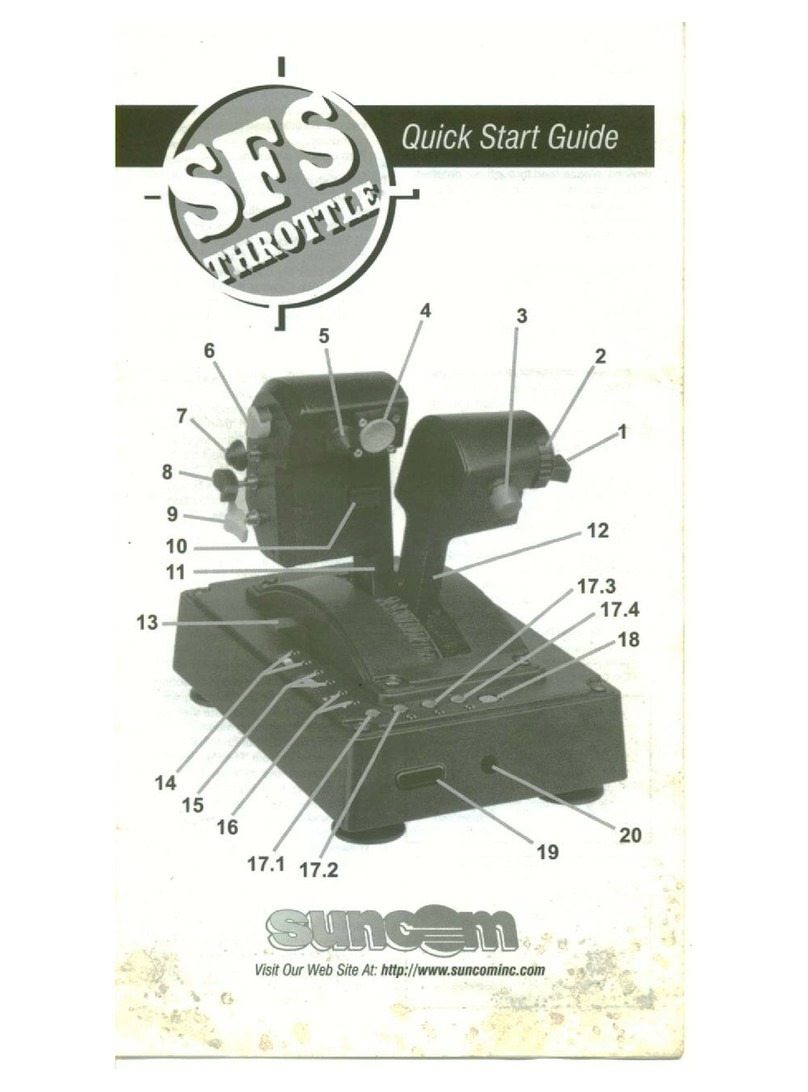 Suncom SFS THROTTLE quick start guide