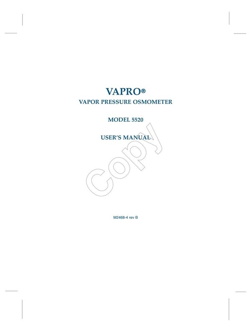 Vapro 5520 user manual