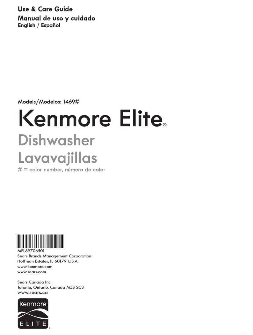 Kenmore 1469 Use & care guide
