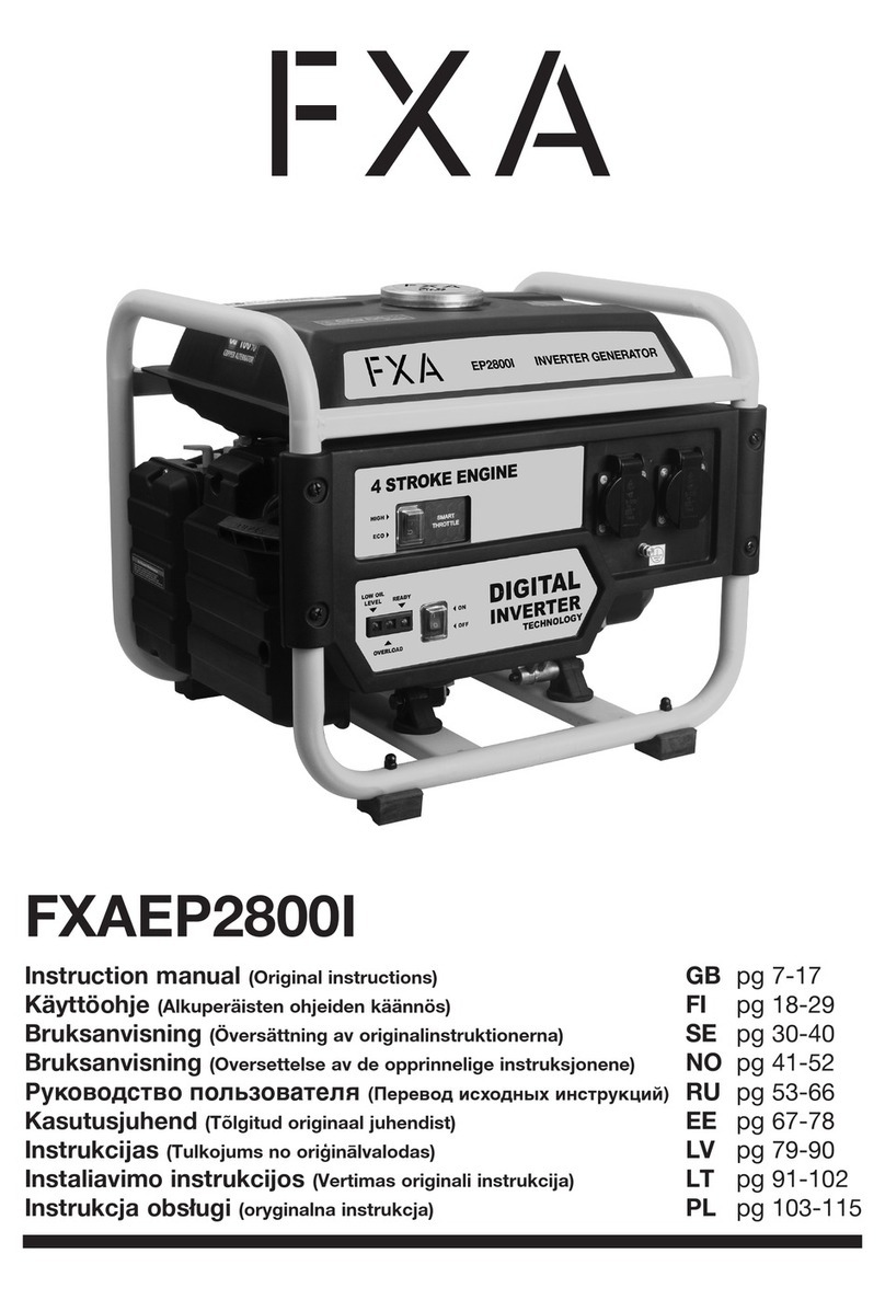 FXA FXAEP2800I instruction manual