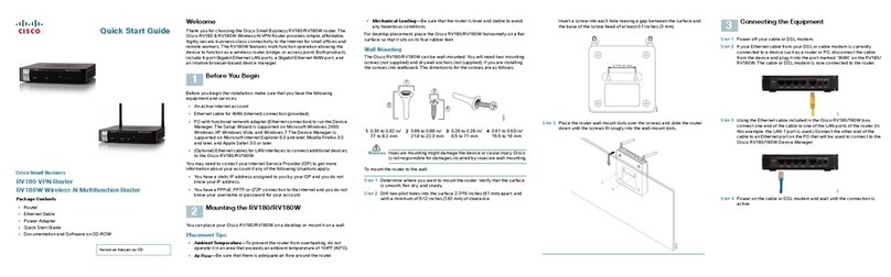 Cisco RV180 User manual