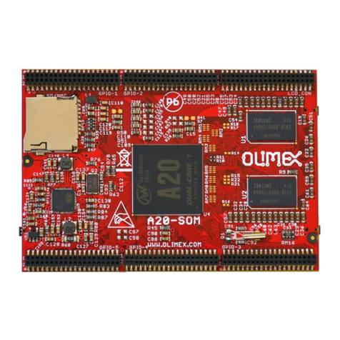 OLIMEX A20-SOM User manual