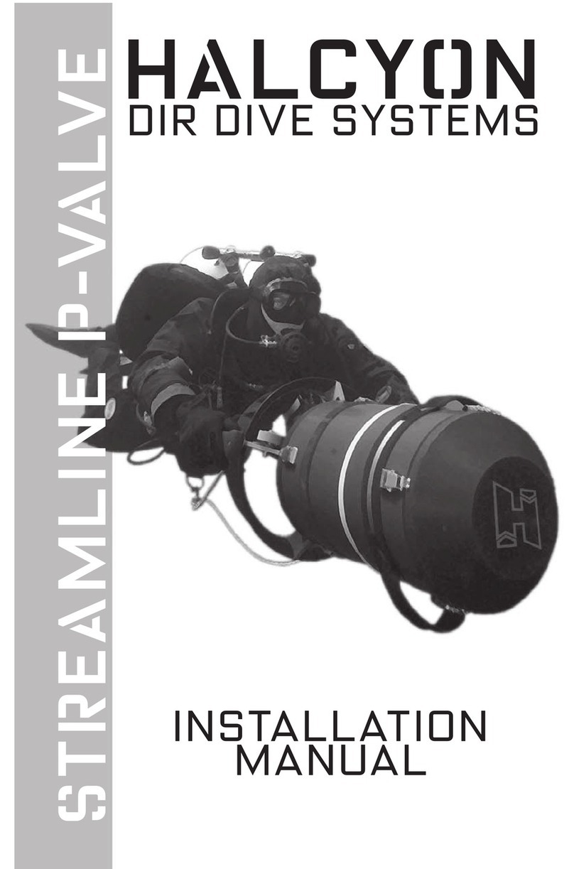 Halcyon Streamline P-Valve installation manual