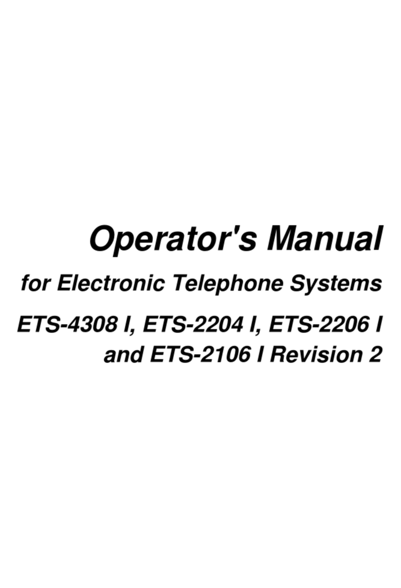 Auerswald ETS-4308 I Operator's manual