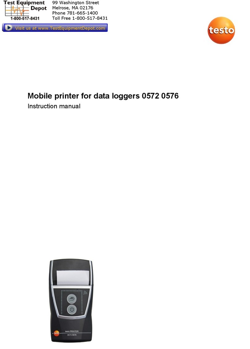 TESTO 0572 0576 User manual