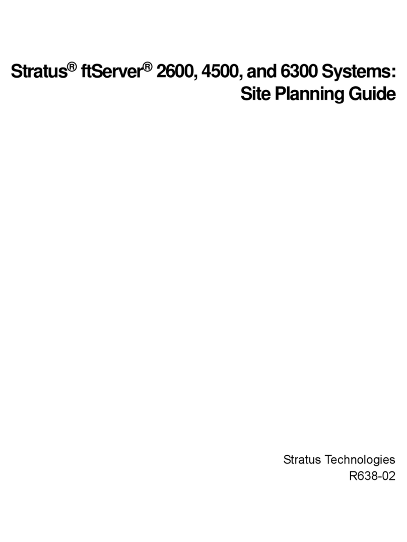 Stratus ftServer 2600 Technical manual