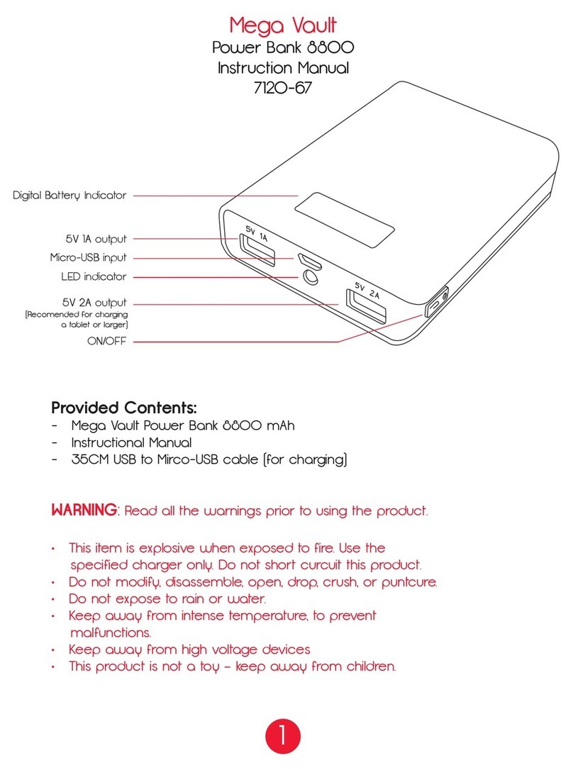 Mega Vault PB17C088 instruction manual