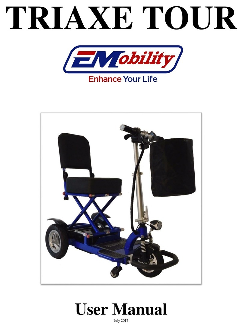 Enhance Mobility TRIAXE TOUR T3050 user manual