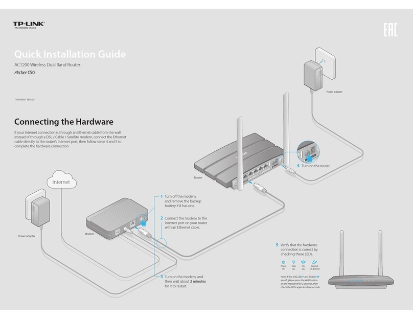 TP-Link Archer C50 User manual