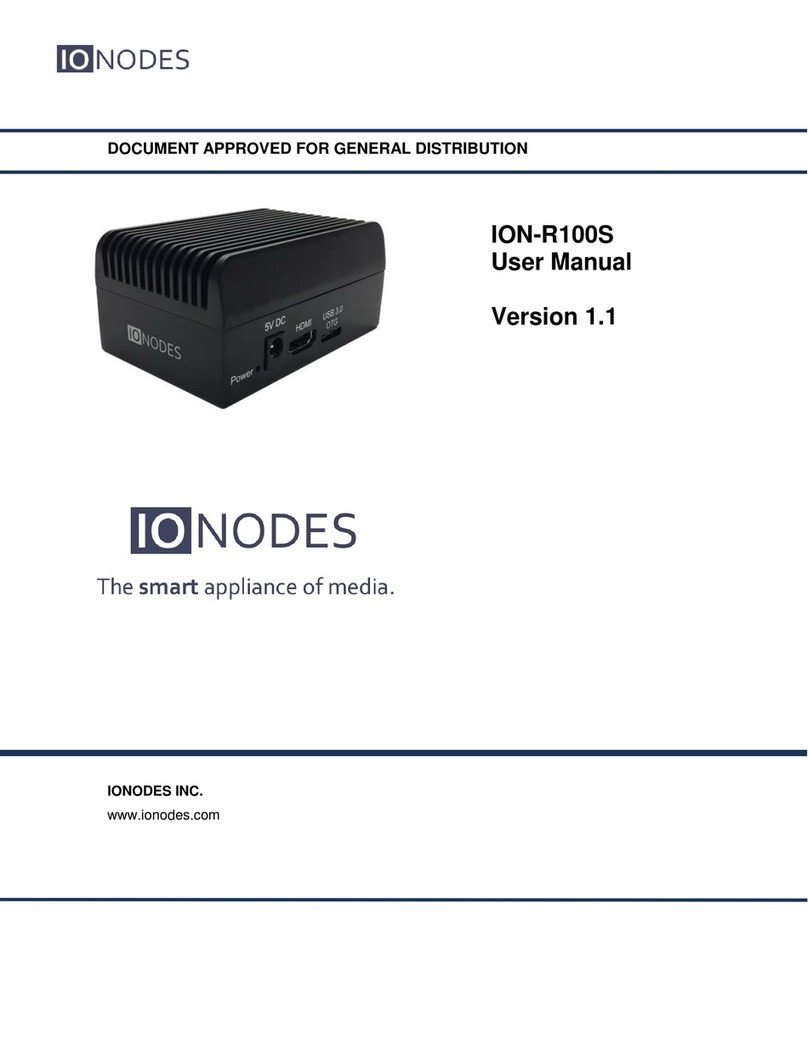 IONODES ION-R100S user manual