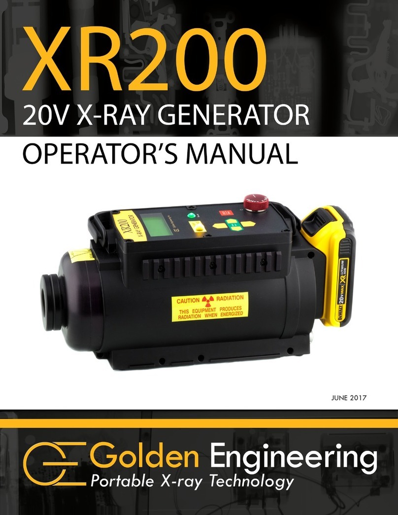 Golden engineering XR200 Operator's manual