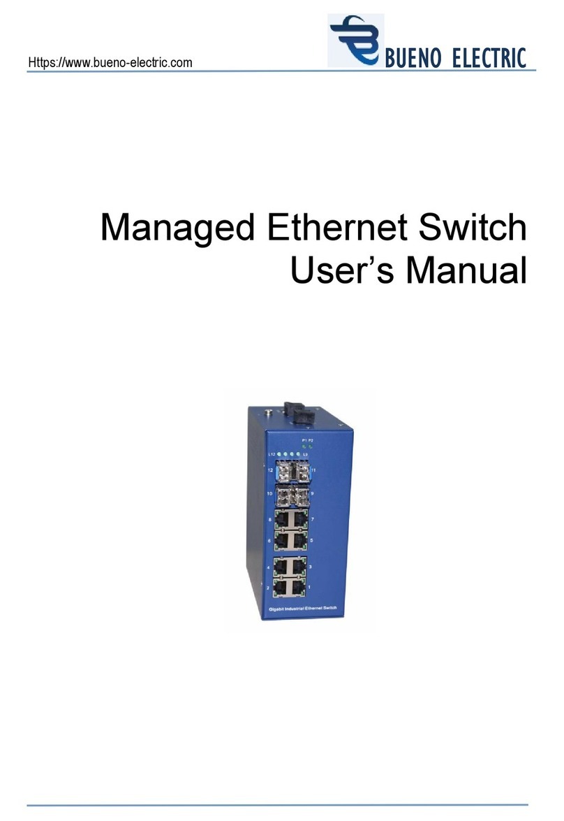 Bueno Electric HFD8M Software Configuration Manual