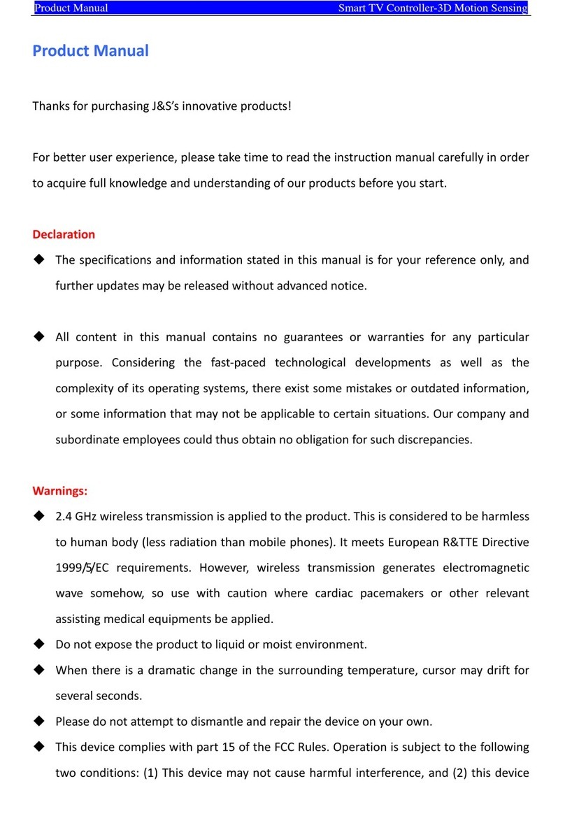 Jands JS-B001 product manual