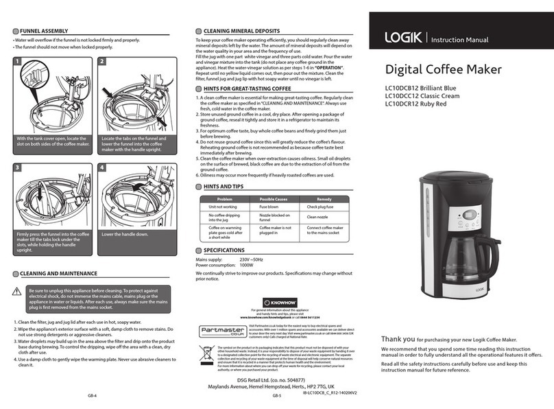 Logik LC10DCC12 instruction manual