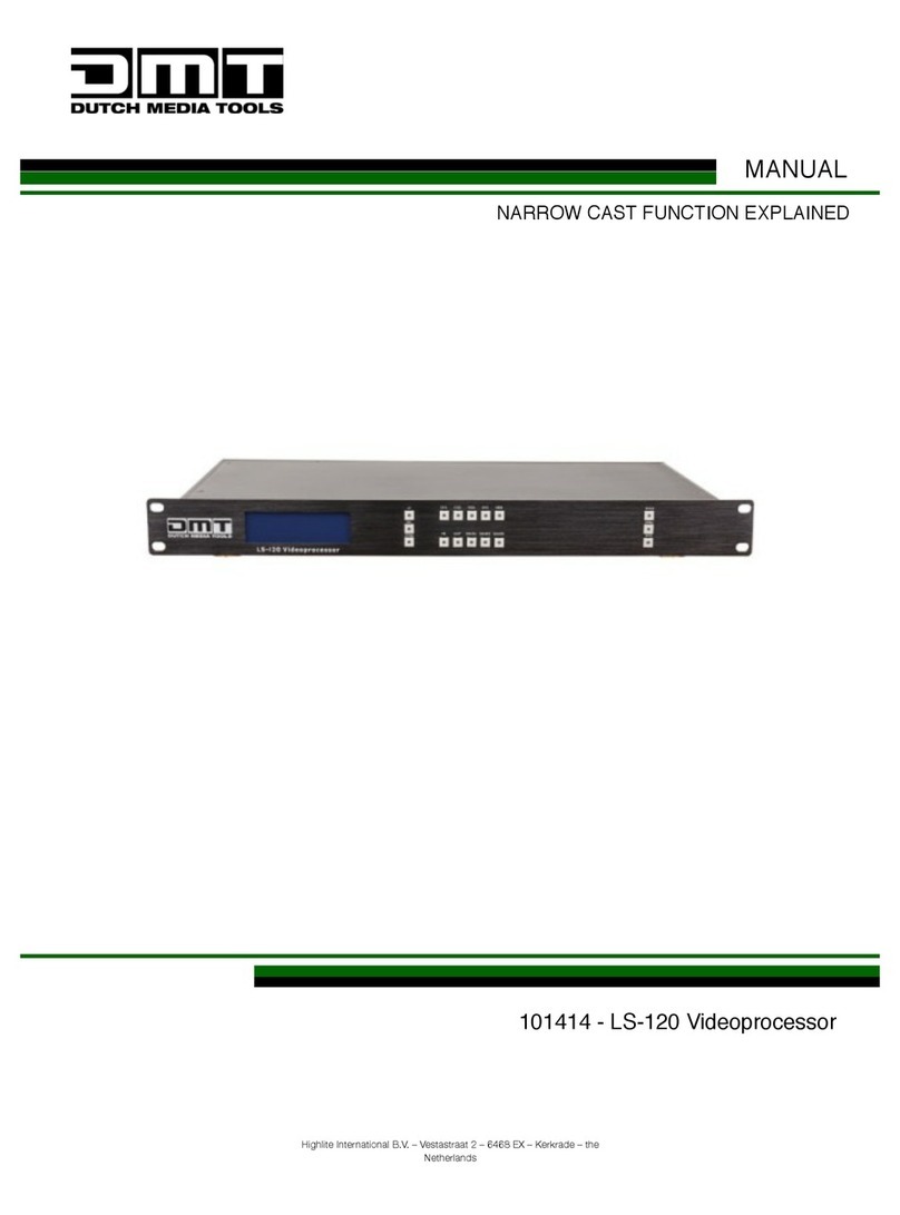 DMT LS-120 User manual