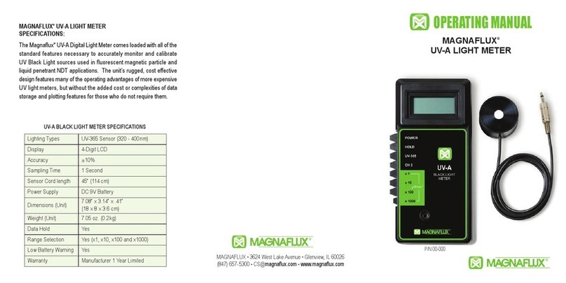 Magnaflux UV-A operating manual Magnaflux UV-A operating manual