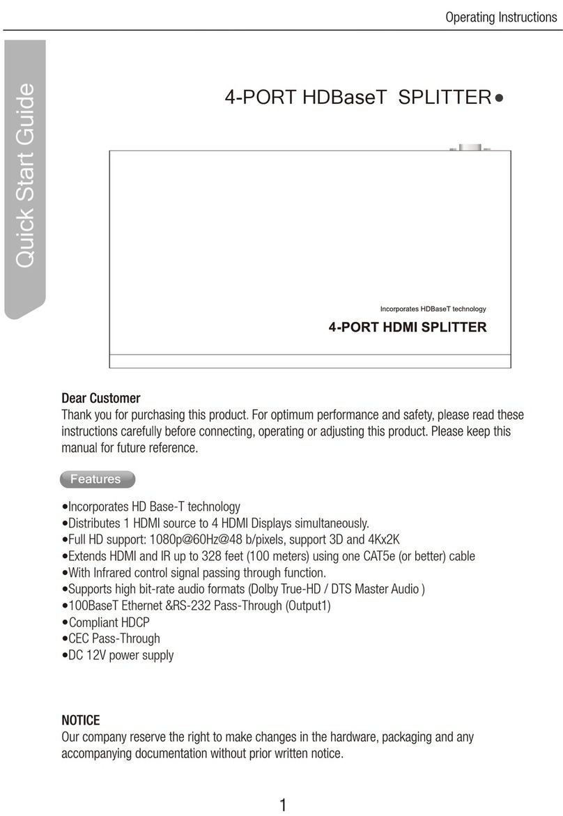 Shunxun SX-SPH4-100 Quick start up guide