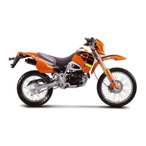 HYOSUNG RX 125 - User manual
