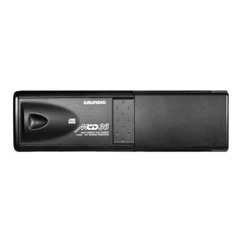 Grundig MCD 36 User manual
