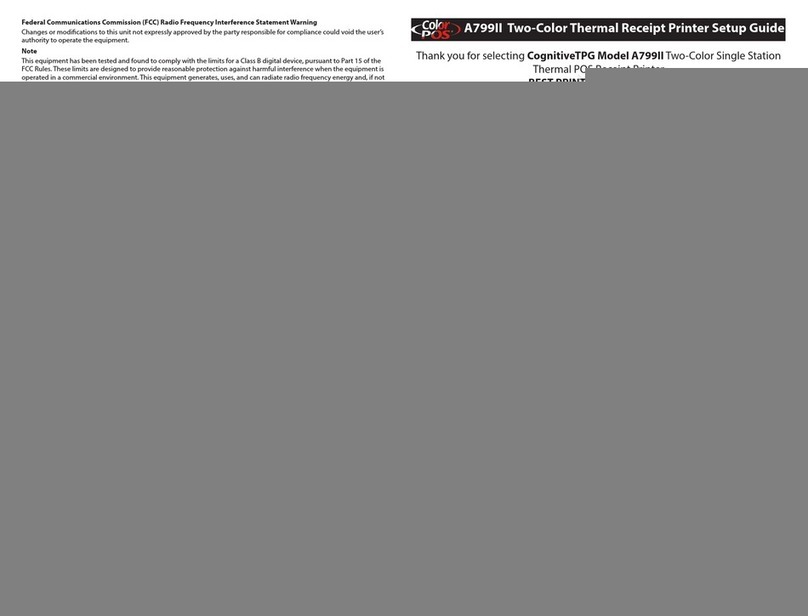 CognitiveTPG A799II User manual